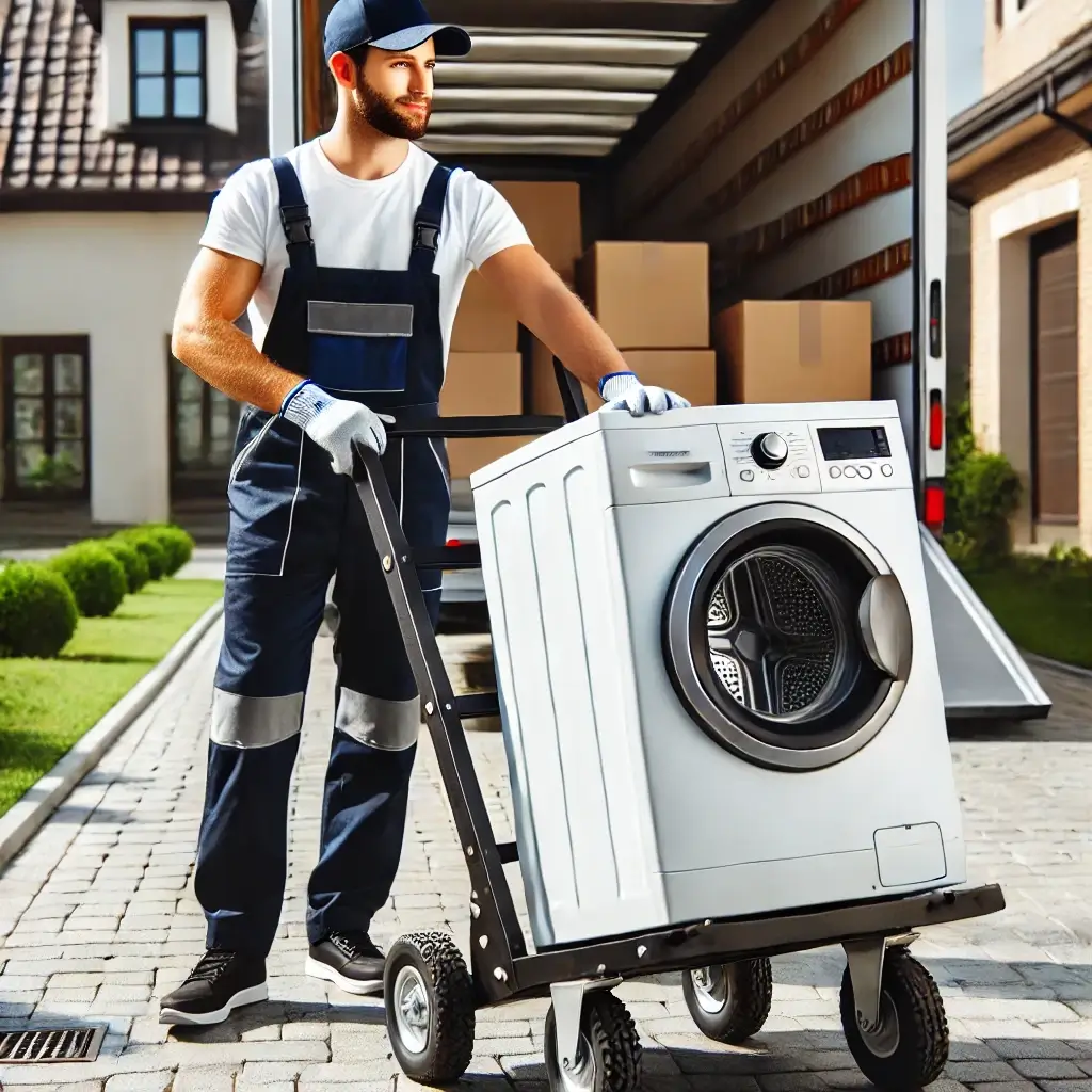 Moving large appliances Moving large appliances